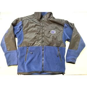 Vintage 90s Penn State Fleece Jacket Mens Large Football Essex Double Sided